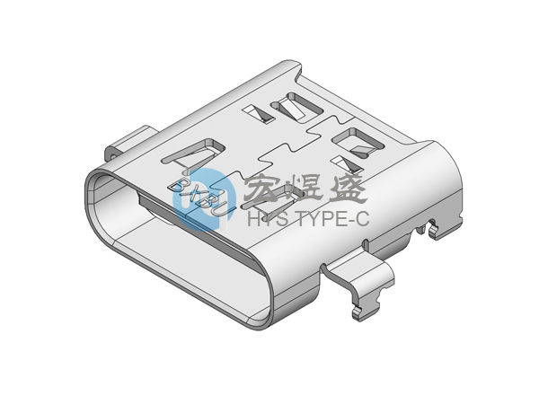 USB 4.0沉板 24Pin双贴Type-C母座 SMT 9.17L