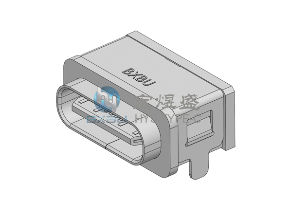 Type-c 防水16P 板上两脚插板SMT 7.31L IPX8
