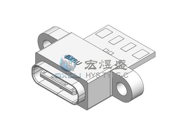 Type-c 8P 夹板0.8mm 带耳 14.6L IPX7