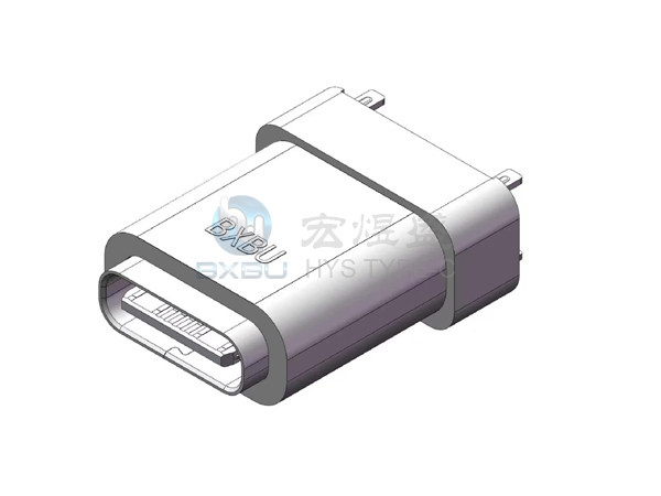 Type-c 防水16P 立式四脚插板DIP 15.3L IPX7